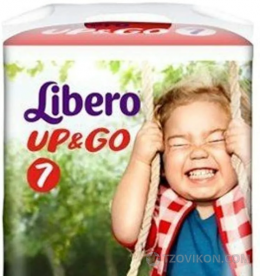 
                            Подгузники-трусики Libero Up&Go
                         - отзывы