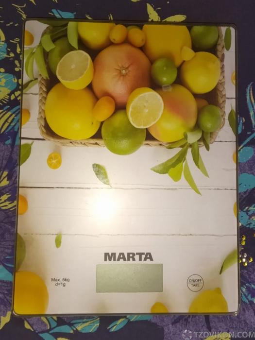
                            Кухонные весы Marta MT-1634
                         - отзывы